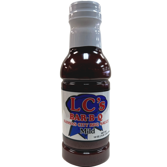 L.C.'s Famous Kansas City Mild Barbecue Sauce 18 oz. - The Kansas City BBQ Store