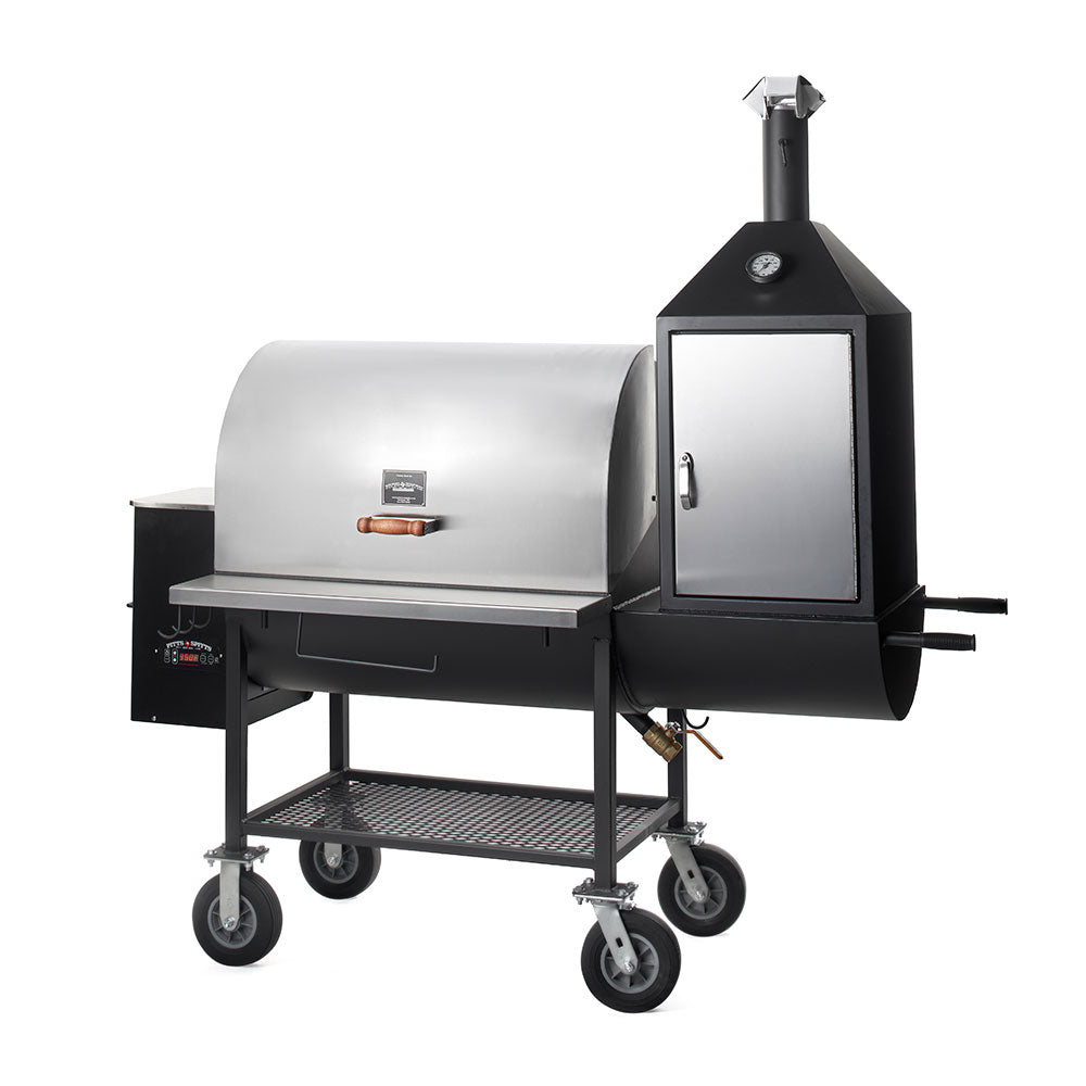 Pitts & Spitts Maverick 2000 w/ Upright Smokebox Pellet Grill