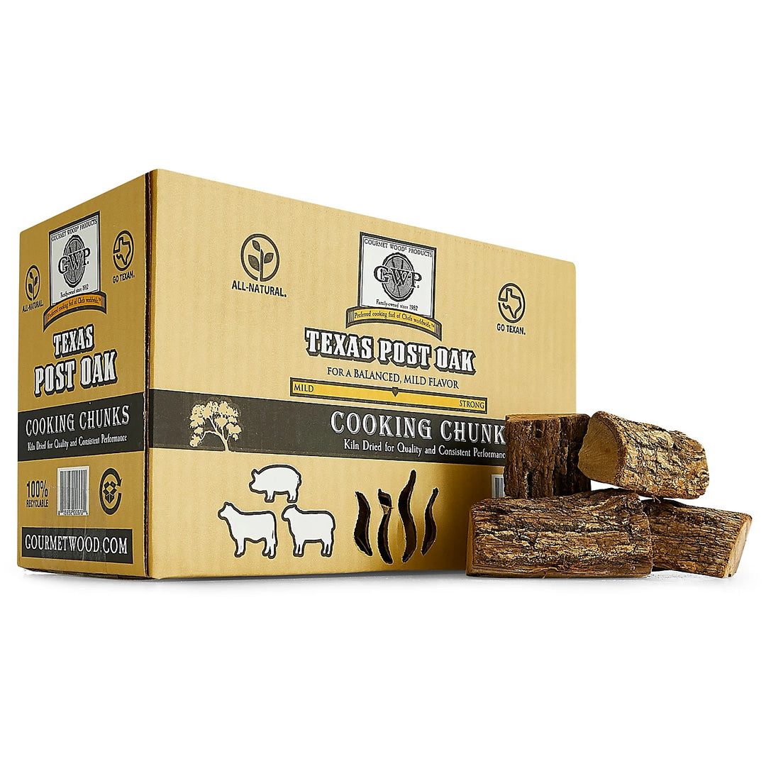 Gourmet Wood Texas Post Oak Wood Chunks