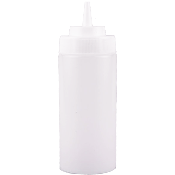 Wide Mouth Squeeze Bottle 16 oz. - The Kansas City BBQ Store