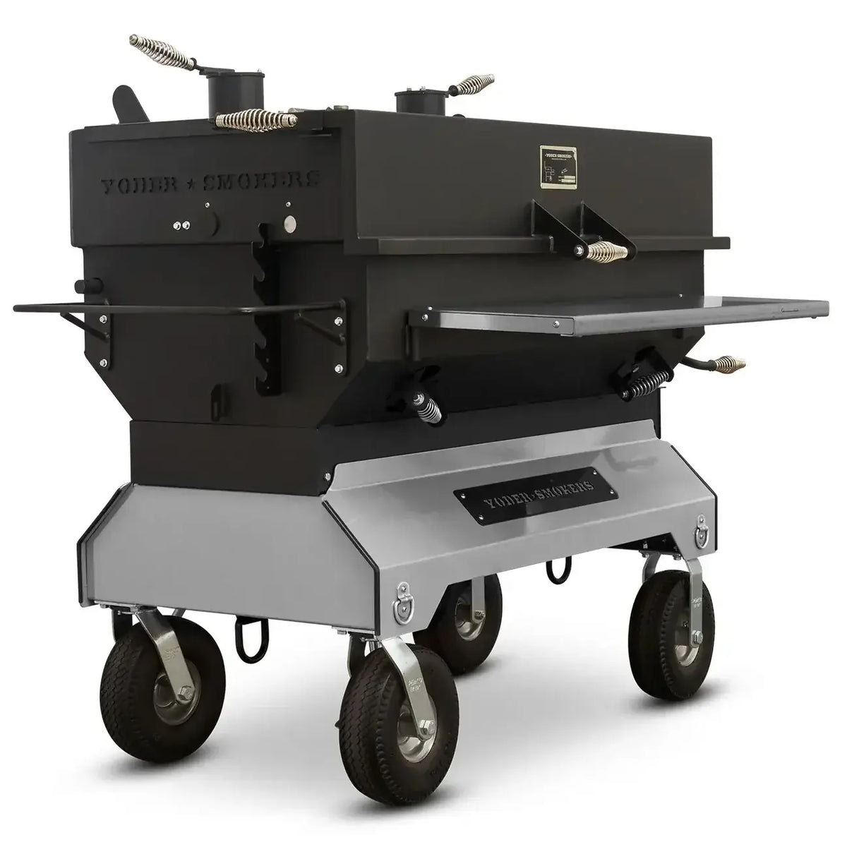 Yoder Smokers Flat Top 24 x 48" Charcoal Grill (Competition Cart)