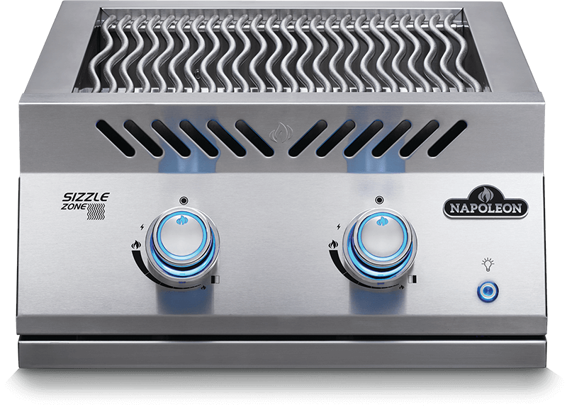 Napoleon Built-In 700 Series Dual Infrared Burner With Stainless Steel Cover