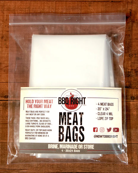 How to BBQ Right Meat Bags