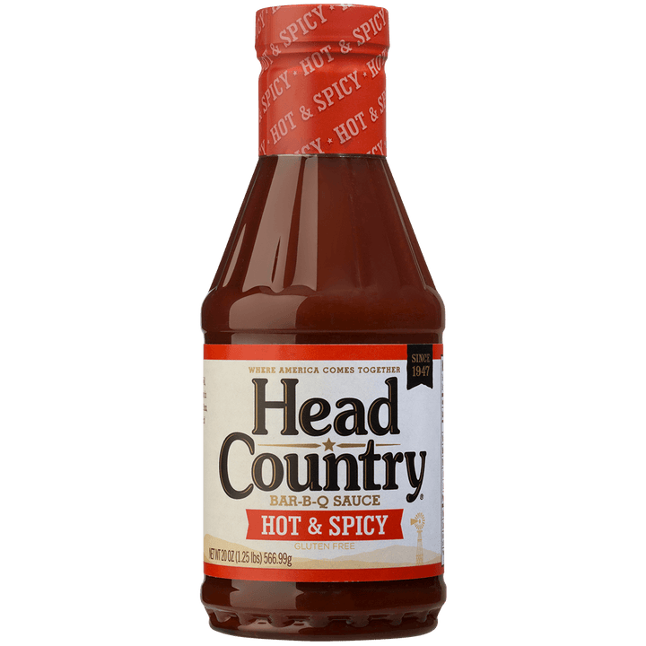 Head Country Hot &amp; Spicy BBQ Sauce