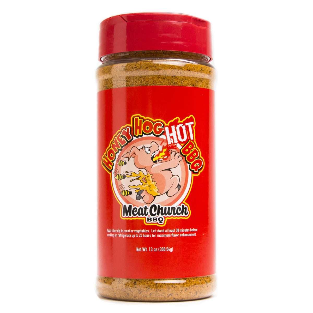Meat Church Honey Hog Hot BBQ Rub - Gluten & MSG Free