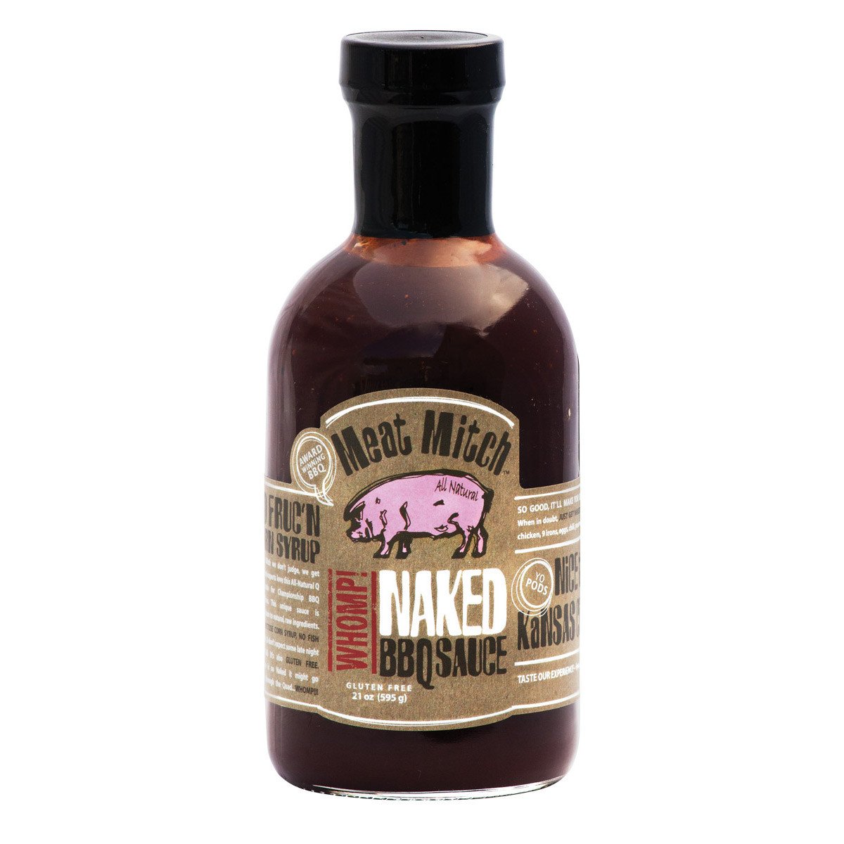 Meat Mitch Naked BBQ Sauce - Gluten Free