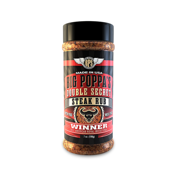 Big Poppa Smokers Double Secret Steak Rub