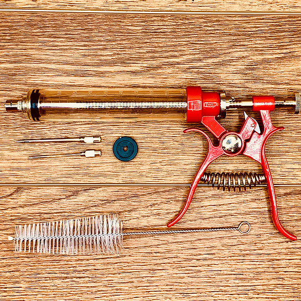 Butcher BBQ Gourmet Pistol Grip Injector, view 3