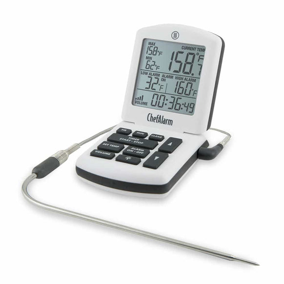 ThermoWorks ChefAlarm Cooking Alarm Thermometer and Timer