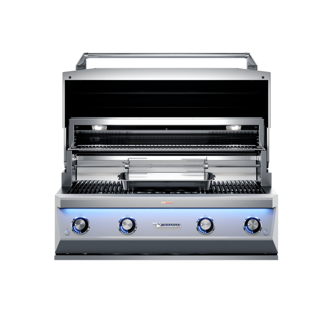 Twin Eagles Eagle ONE Series 42" Built-in Gas Grill w/ Infrared Rotisserie and Sear Zone