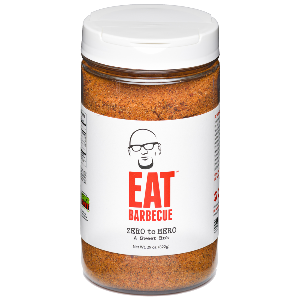 Get legendary bark and bold Kansas City flavor with Zero to Hero BBQ Rub by EAT Barbecue. Competition-grade seasoning built for serious BBQ lovers.