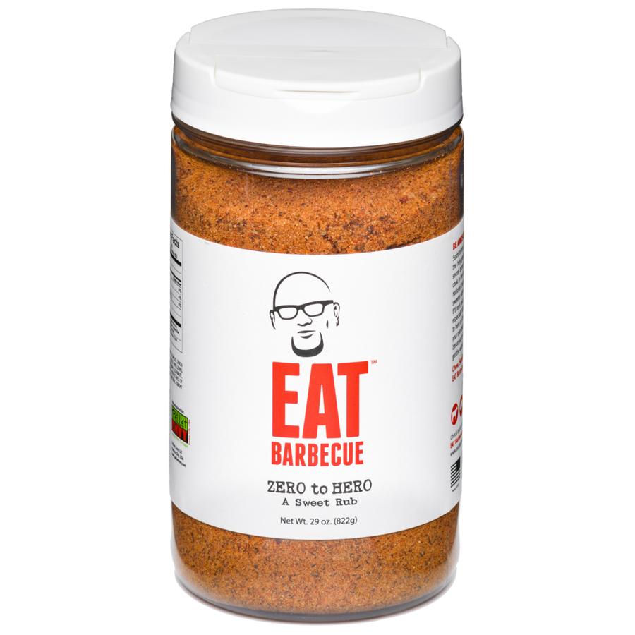 Get legendary bark and bold Kansas City flavor with Zero to Hero BBQ Rub by EAT Barbecue. Competition-grade seasoning built for serious BBQ lovers.