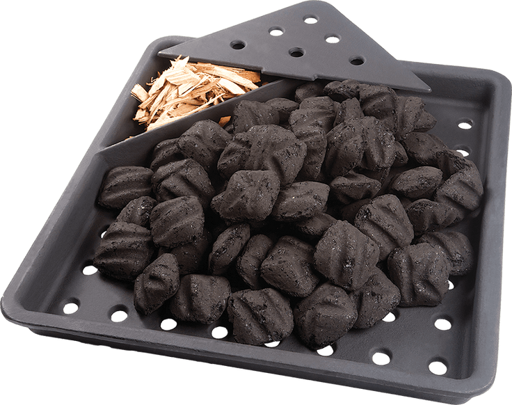 Napoleon Grills Cast Iron Charcoal and Smoker Tray