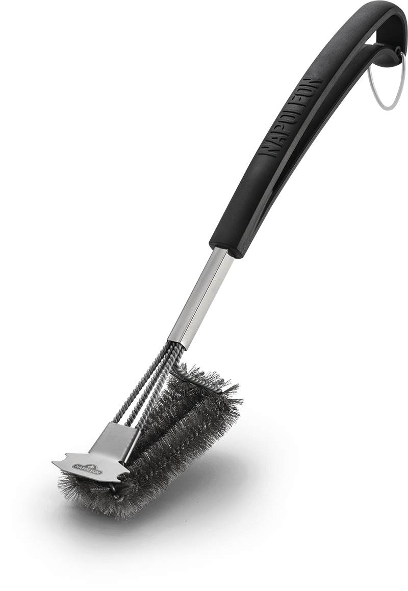 Napoleon Grills Vertical Stainless Steel Bristle Grill Brush