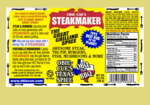 Obie Cue’s Steakmaker Rub