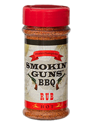 Smokin Guns BBQ Rub Hot