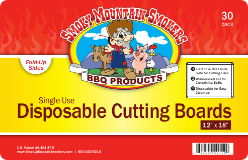 Smoky Mountain Smokers Disposable Cutting Boards