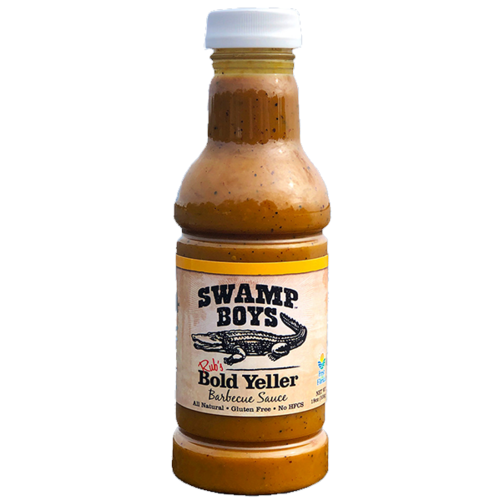 Swamp Boys Rub's Bold Yeller Sauce