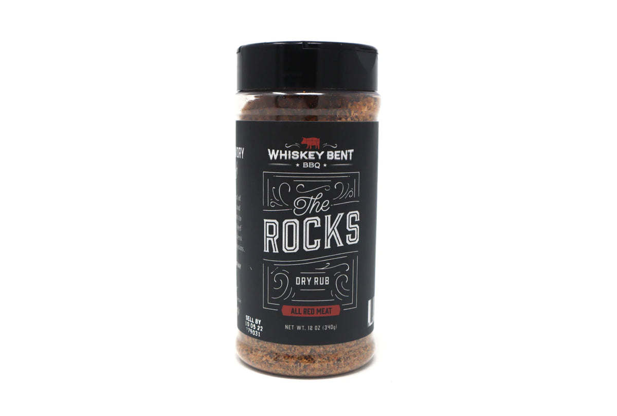 Whiskey Bent BBQ The Rocks Dry Rub