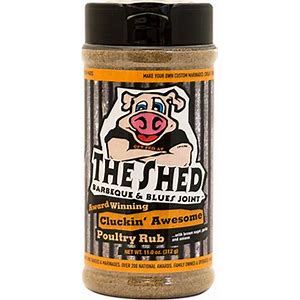 The Shed Cluckin Awesome Rub