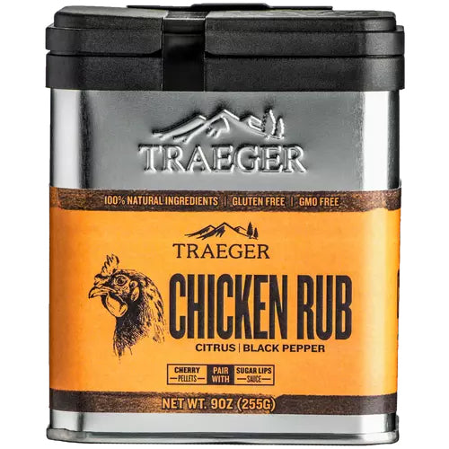 Traeger Chicken Rub - Gluten-Free Citrus & Black Pepper BBQ Rub